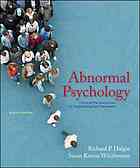 Abnormal psychology : clinical perspectives on psychological disorders
