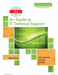 A+ Guide to IT Technical Support (Hardware and Software) 9th Edition by Jean Andrews【ebook】