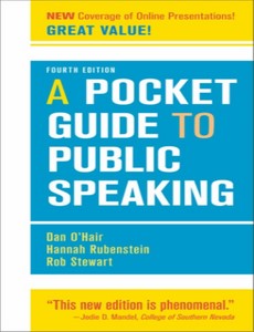 A Pocket Guide to Public Speaking 4th Edition by Dan O’Hair【ebook】