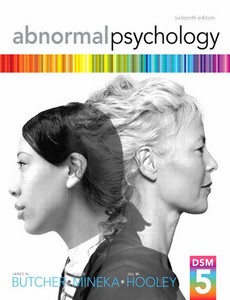 Abnormal Psychology 16th Edition by Hooley, Jill M.【ebook】