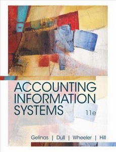 Accounting Information Systems 11th Edition by Ulric J. Gelinas【ebook】