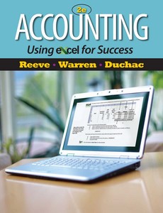 Accounting Using Excel for Success 2nd Edition by James Reeve【ebook】