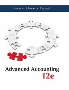 Advanced Accounting 12th Edition by Joe Ben Hoyle【ebook】