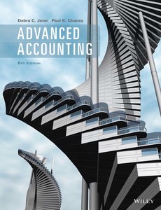 Advanced Accounting 6th Edition by Debra C. Jeter【ebook】