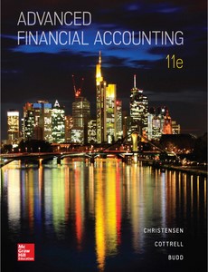 Advanced Financial Accounting 11th Edition by Theodore Christensen【ebook】
