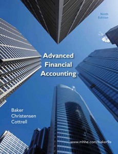 Advanced Financial Accounting 9th Edition by Baker, Richard【ebook】