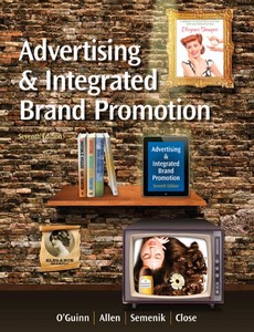Advertising and Integrated Brand Promotion 7th Edition by Thomas O’Guinn【ebook】