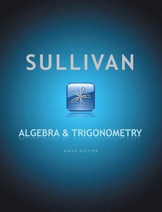 Algebra and Trigonometry 9th Edition by Michael Sullivan【ebook】