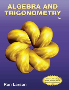Algebra & Trigonometry 9th Edition by Ron Larson【ebook】