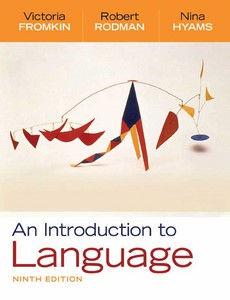 An Introduction to Language 9th Edition by Victoria Fromkin【ebook】