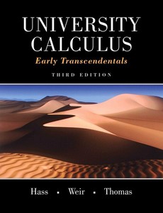 University Calculus, Early Transcendentals 3rd Edition by Joel R. Hass【ebook】
