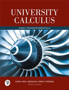 University Calculus Early Transcendentals 4th By Joel R. Hass【ebook】