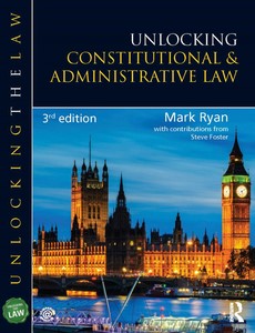 Unlocking Constitutional and Administrative Law 3rd Edition by Mark Ryan【ebook】