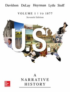 US A Narrative History Vol 1 7th Edition by James West Davidson【ebook】