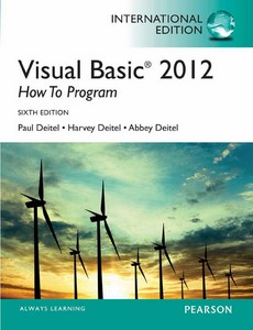 Visual Basic 2012 How to Program, International Edition by Abbey Deitel【ebook】